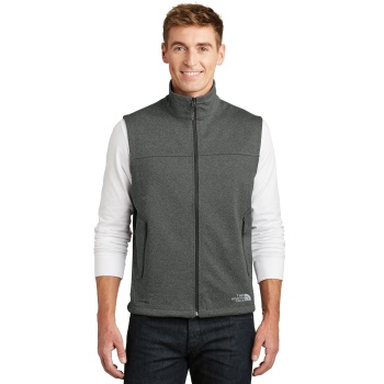 Men’s soft shell nf0a3lgztnfdarkgreyhthrmodelfront